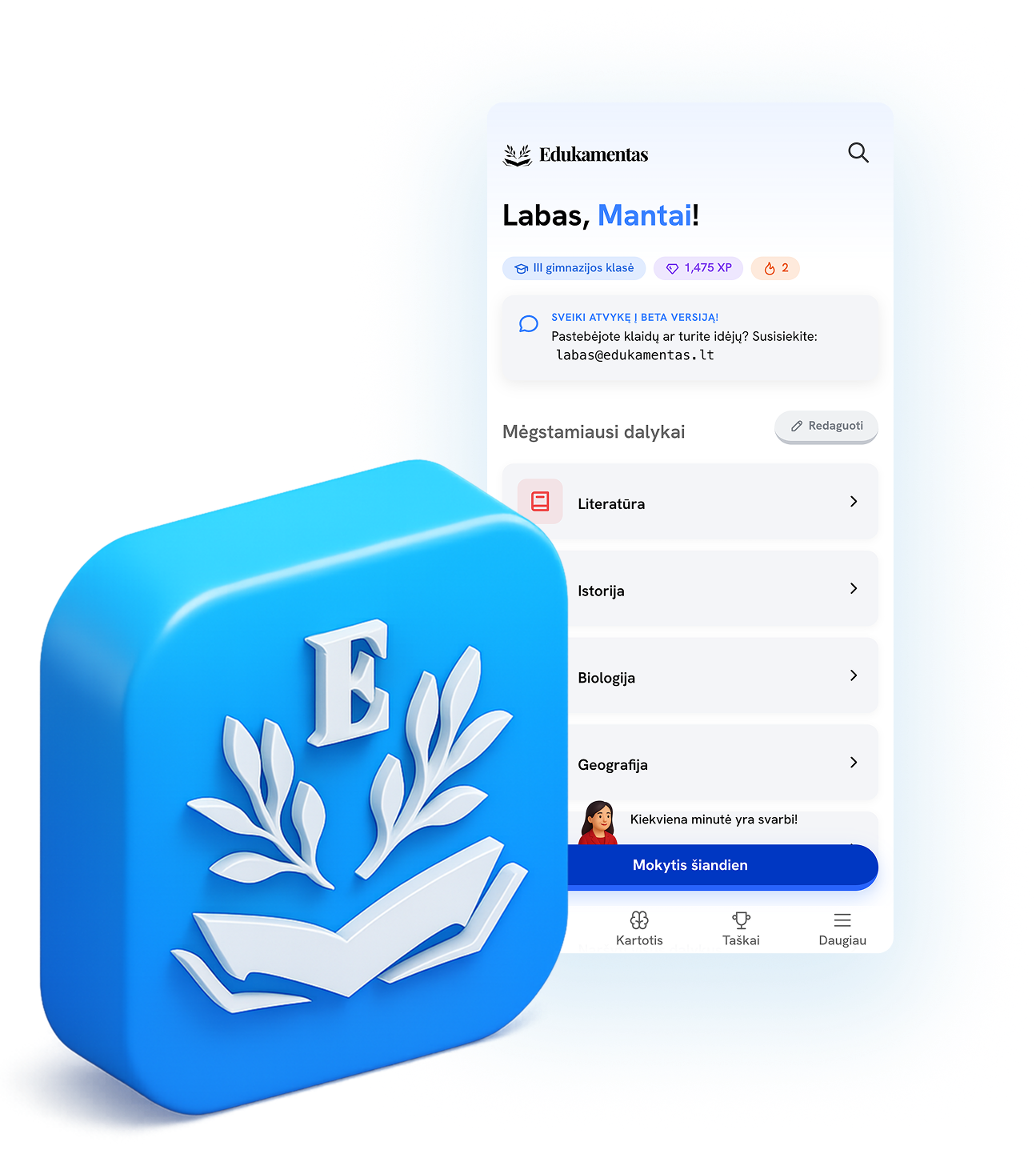 Edukamento mobilioji programėlė